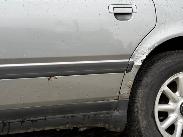 1991 Audi 100 IV (C4), серый, 280000 рублей - вид 8