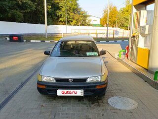 1992 Toyota Corolla VII (E100), серебристый, 145000 рублей, вид 1