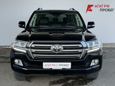 2015 Toyota Land Cruiser 200 Series Рестайлинг 2, чёрный, 5659000 рублей, вид 2