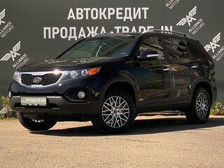 2010 Kia Sorento II, чёрный, 1300000 рублей, вид 3
