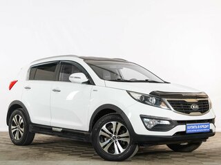 2013 Kia Sportage III, белый, 1429000 рублей, вид 1