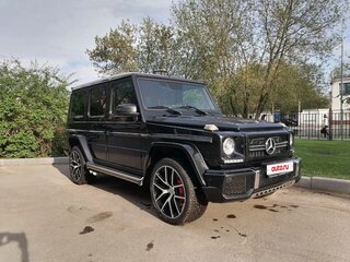 2016 Mercedes-Benz G-Класс 350 d II (W463) Рестайлинг 4, чёрный, 6900000 рублей, вид 2