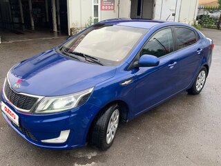 2012 Kia Rio 4-speed III, синий, 700000 рублей, вид 1