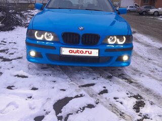 2001 BMW 5 серии 525d IV (E39) Рестайлинг, синий, 850000 рублей, вид 4