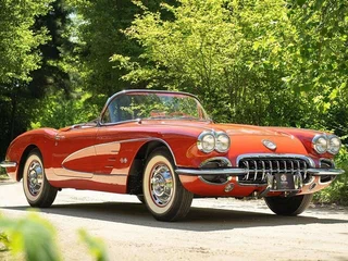 1960 Chevrolet Corvette C1, красный, 7390000 рублей, вид 5