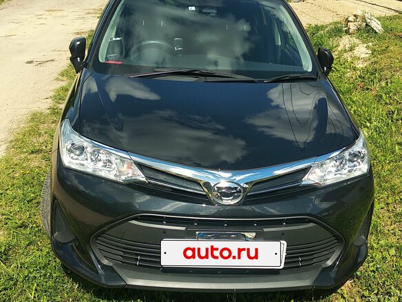 2019 Toyota Corolla Fielder XI (E160, E170) Рестайлинг 2, чёрный, 1500000 рублей