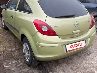 2007 Opel Corsa D, зелёный, 210000 рублей, вид 2