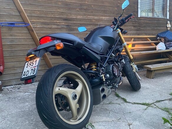 1999 Ducati Monster 600, чёрный, 300000 рублей - вид 4