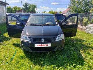 2010 Renault Logan I Рестайлинг, чёрный, 370000 рублей, вид 1