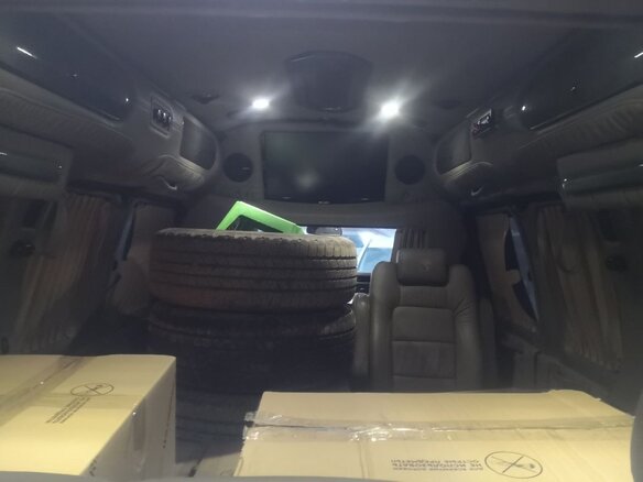 2008 GMC Savana I Рестайлинг, чёрный, 2200000 рублей - вид 8