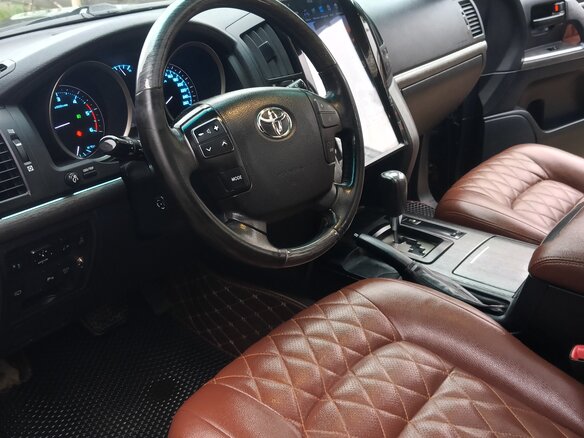 2008 Toyota Land Cruiser 200 Series, чёрный - вид 11