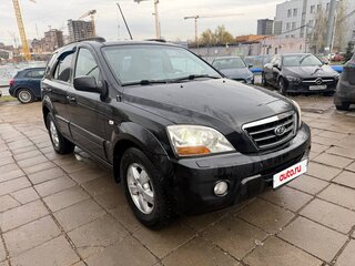 2009 Kia Sorento I Рестайлинг, чёрный, 620000 рублей, вид 1