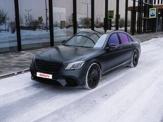 2019 Mercedes-Benz S-Класс AMG 63 AMG Long III (W222, C217) Рестайлинг, чёрный, 9500000 рублей, вид 2