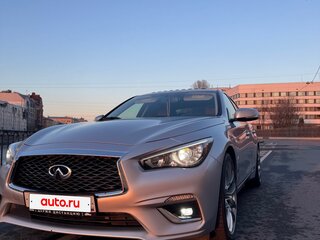 2019 Infiniti Q50 I Рестайлинг, серебристый, 2600000 рублей, вид 5