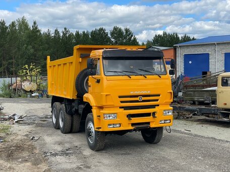 2016 КамАЗ 65222, жёлтый, 4800000 рублей, вид 2