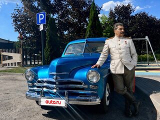 1957 ГАЗ М-20 «Победа», синий, 3600000 рублей, вид 2
