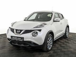 2015 Nissan Juke I Рестайлинг, белый, 1325000 рублей, вид 1