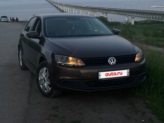 2012 Volkswagen Jetta VI, коричневый, 1100000 рублей, вид 2