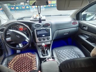 2011 Ford Focus II Рестайлинг, синий, 350000 рублей, вид 4