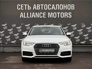 2017 Audi A4 V (B9), белый, 1990000 рублей, вид 2