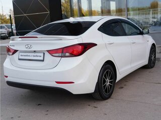 2014 Hyundai Elantra V (MD) Рестайлинг, белый, 1229000 рублей, вид 5