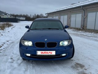 2008 BMW 1 серии 118i I (E81/E82/E87/E88) Рестайлинг, синий, 990000 рублей, вид 3