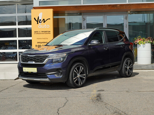2020 Kia Seltos I, синий - вид 1