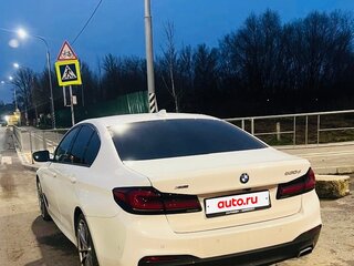 2019 BMW 5 серии 530d xDrive VII (G30/G31/G38), белый, 4950000 рублей, вид 5