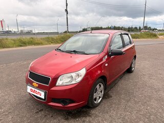 2010 Chevrolet Aveo I Рестайлинг, красный, 410000 рублей, вид 1