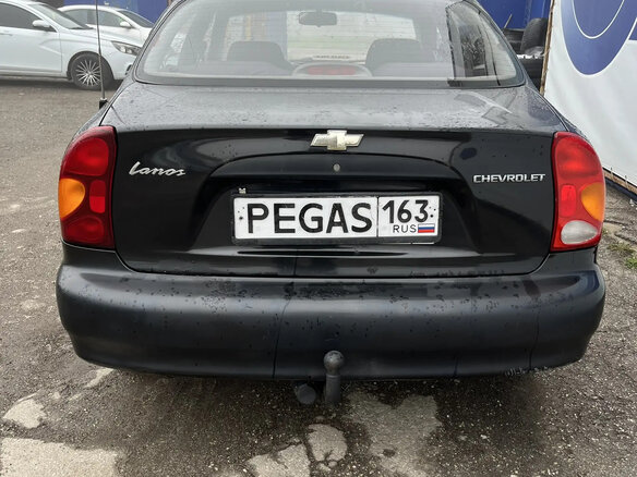 2008 Chevrolet Lanos I, чёрный, 165000 рублей - вид 5
