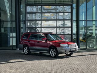 2006 Subaru Forester II Рестайлинг, красный, 770000 рублей, вид 1
