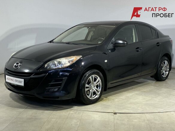2011 Mazda 3 II (BL), чёрный, 800000 рублей