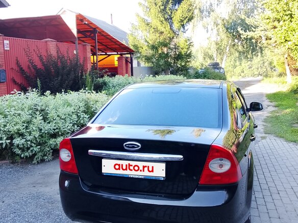 2008 Ford Focus II Рестайлинг, чёрный - вид 9