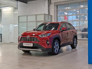 2021 Toyota RAV4 V (XA50), красный, 3098000 рублей, вид 3