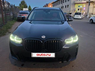 2024 BMW X3 30i xDrive III (G01) Рестайлинг, чёрный, 5750000 рублей, вид 2