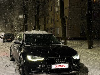 2014 Audi A6 IV (C7), чёрный, 1420338 рублей, вид 1