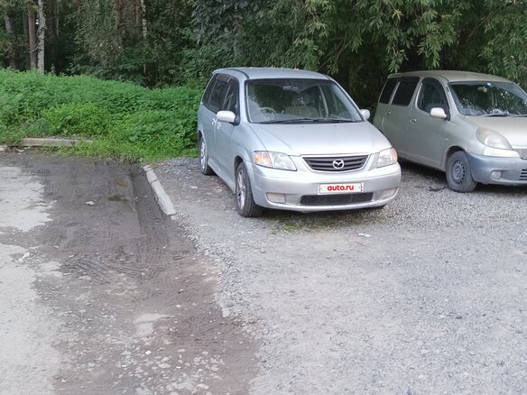 1999 Mazda MPV II (LW), серебристый, 310000 рублей - вид 18