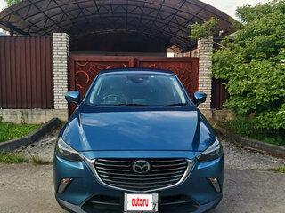 2017 Mazda CX-3 I, голубой, 1400000 рублей, вид 2