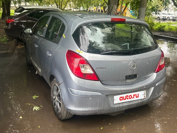 2009 Opel Corsa D, серебристый, 255000 рублей - вид 2