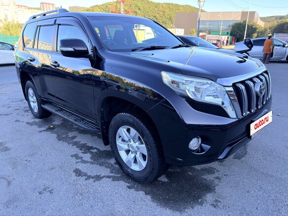 2014 Toyota Land Cruiser Prado 4-speed 150 Series Рестайлинг 1, чёрный, 3000000 рублей - вид 9