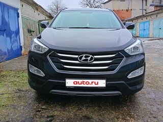 2013 Hyundai Santa Fe III, чёрный, 1550000 рублей, вид 1