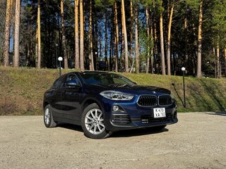 2018 BMW X2 sDrive18i I (F39), синий, 1790000 рублей, вид 4