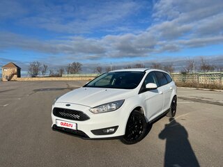 2015 Ford Focus III Рестайлинг, белый, 1250000 рублей, вид 3