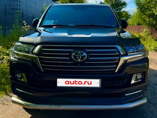 2016 Toyota Land Cruiser 200 Series Рестайлинг 2, чёрный, 4600000 рублей, вид 2
