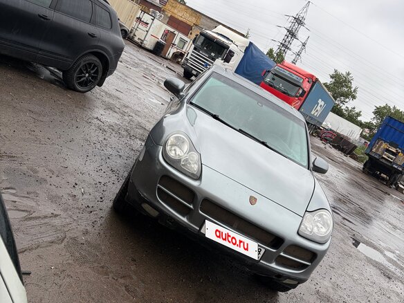2003 Porsche Cayenne S I (955), серый, 1100000 рублей - вид 1