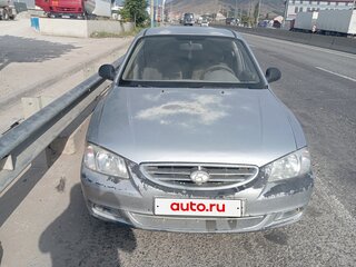 2007 Hyundai Accent ТагАЗ II, серебристый, 200000 рублей, вид 1