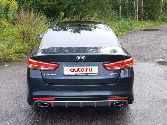 2017 Kia Optima IV, синий, 1850000 рублей - вид 7