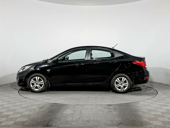 2013 Hyundai Solaris I, чёрный - вид 7