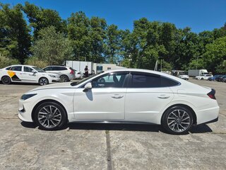 2021 Hyundai Sonata VIII (DN8), белый, 1750000 рублей, вид 4