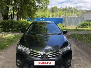 2013 Toyota Corolla XI (E160, E170, E180), чёрный, 1450000 рублей, вид 1